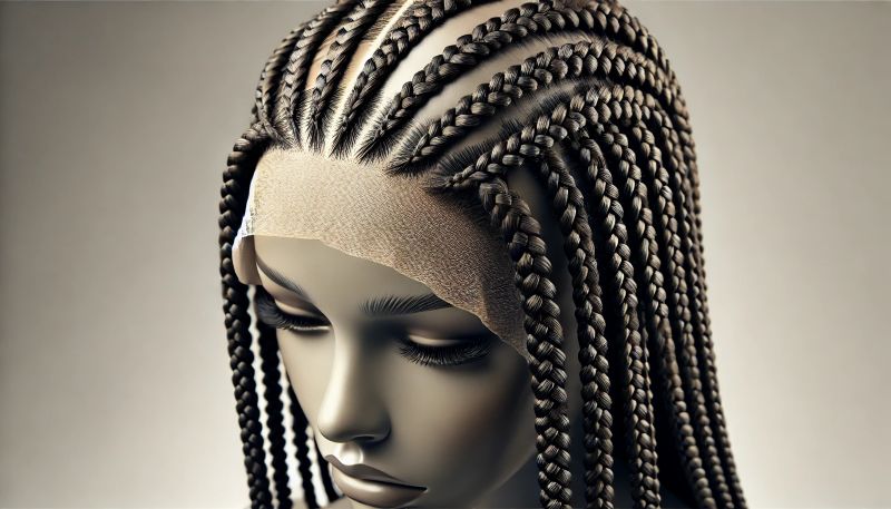 braided lace front wigs